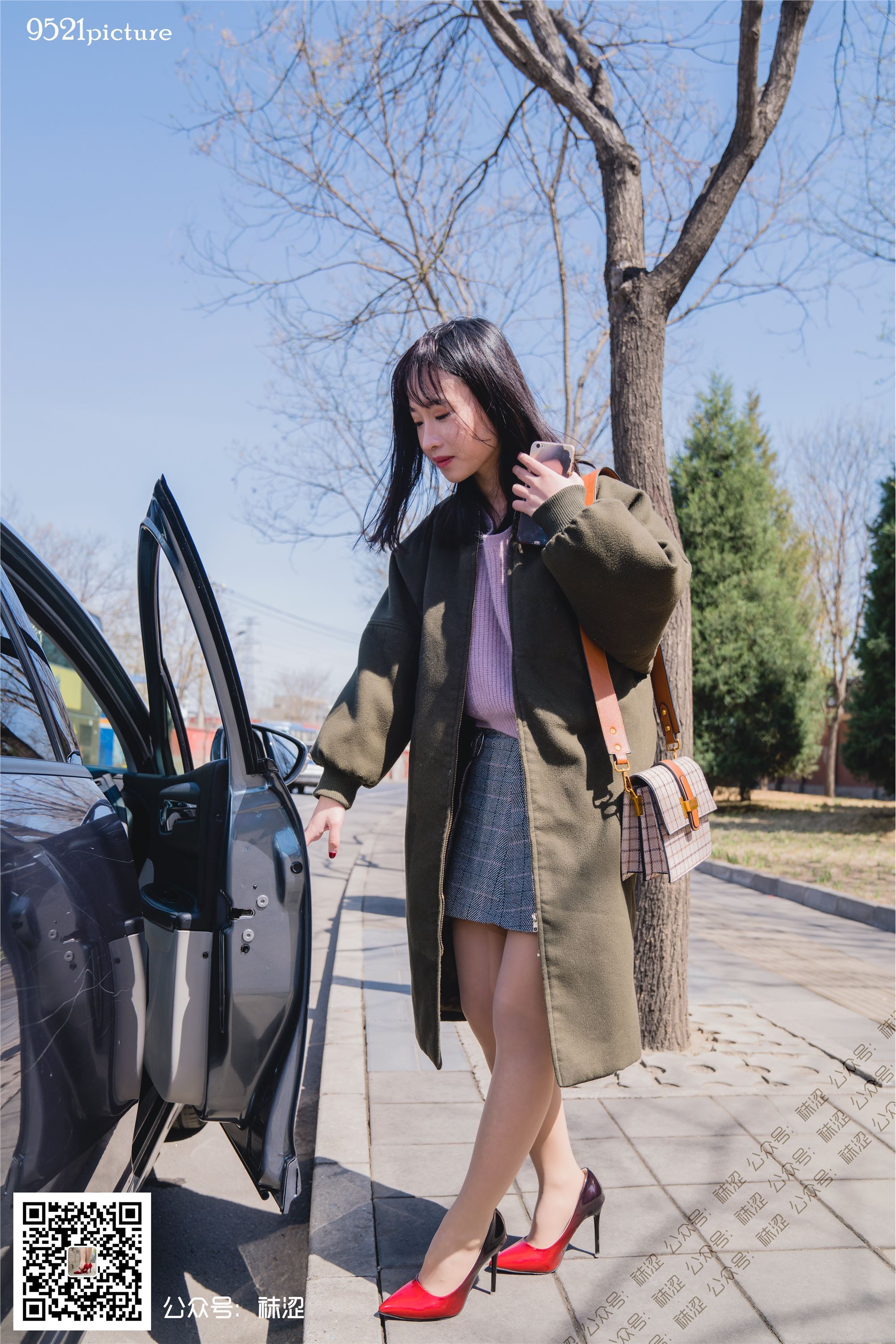 袜涩 004 Amanda.H打车小剧情